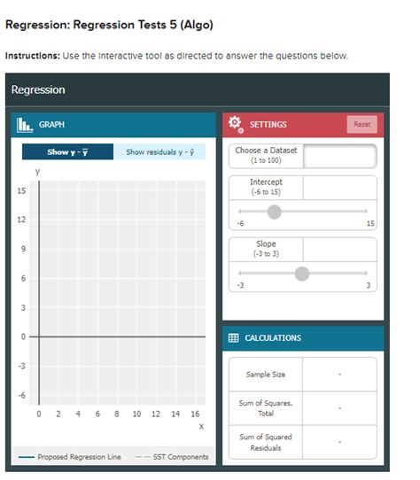 Regression Regression Tests 5 Algo Instructions Chegg