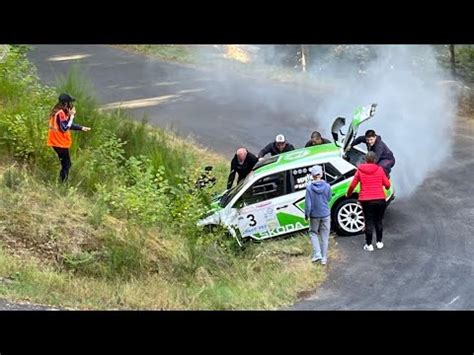 Crash And Mistakes Rallye Du Velay Auvergne Youtube