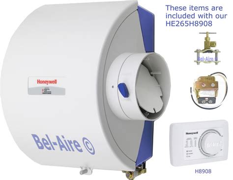 He265h8908 Honeywell Bypass Flow Thru Humidifier