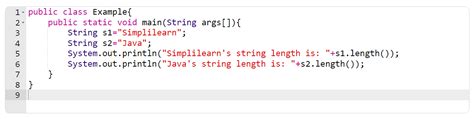 String Length In Java Determining A Strings Length