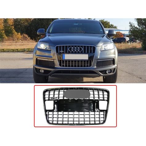 Grila Radiator Centru Audi Q7 4L Facelift 2010 2015 EMAG Ro