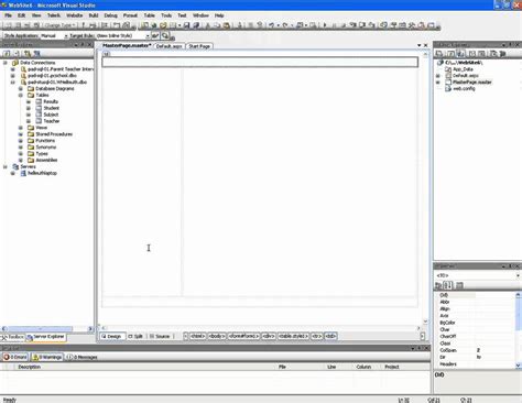 Senior IT Project V8 Creating Master Pages In ASP Net Solutions Wmv