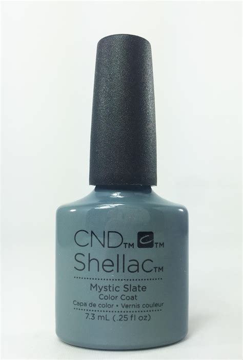 Cnd Nail Polish Shellac Collection B1 Mystic Slate