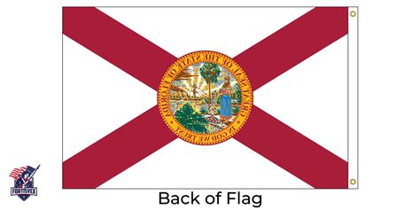 Florida 3ftx5ft Nylon State Flag 3x5 Made In Usa 3x5