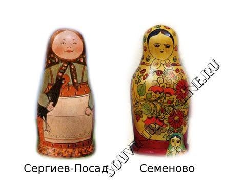 Традиционная семеновская матрешка - подробное фото и описание.