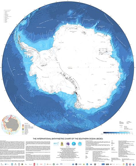 RAOnline EDU Antarktis Antarctica Karten