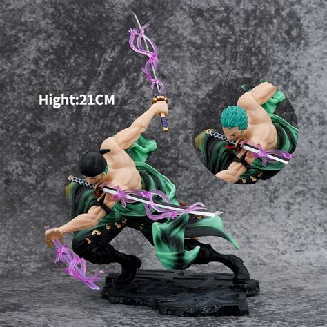 One Piece Gk Roronoa Zoro Roof Sauron Three Knifeflow Action Figure