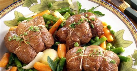 Recette Paupiette De Veau Carottes Paupiettes De Veau Champignons