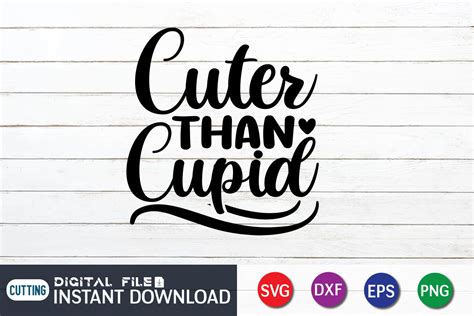 Cuter Than Cupid Svg By Funnysvgcrafts Thehungryjpeg