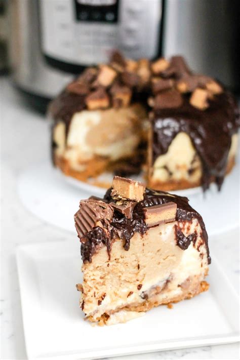 Instant Pot Peanut Butter Cheesecake Domestic Superhero