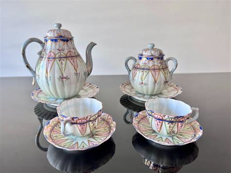 Vieux Paris Porcelain Tete A Tete Theeservies Porselein Catawiki