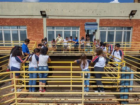 Município de Araras Alunos da rede municipal visitam Estação de