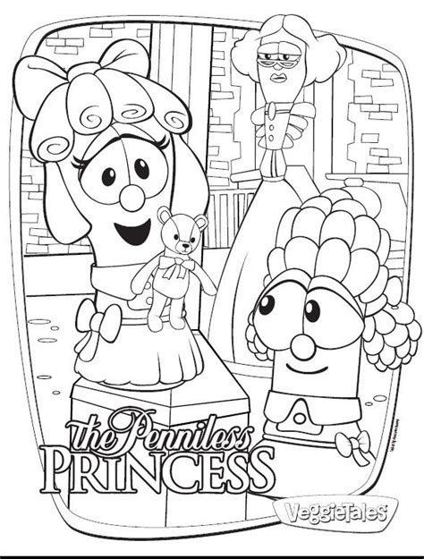 veggietales coloring pages printable free - Alec Lundy