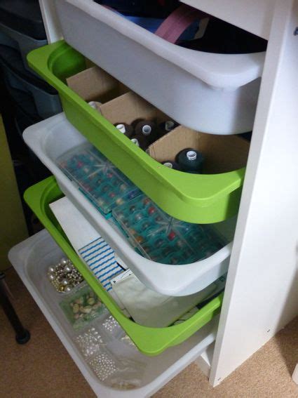 Shallow Drawers Are Really Useful For Lots Of Small Objects Like Bobbins Beads And Zips