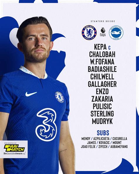 Chelsea FC FR On Twitter OFFICIEL Voici Le XI De Nos Blues De