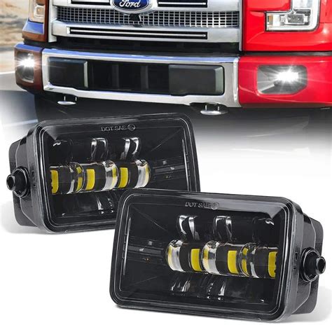 Strong Led Fog Lamp Square F150 Led Fog Light For 2015 2016 2017 F150 Led Fog Lights Direct Fit