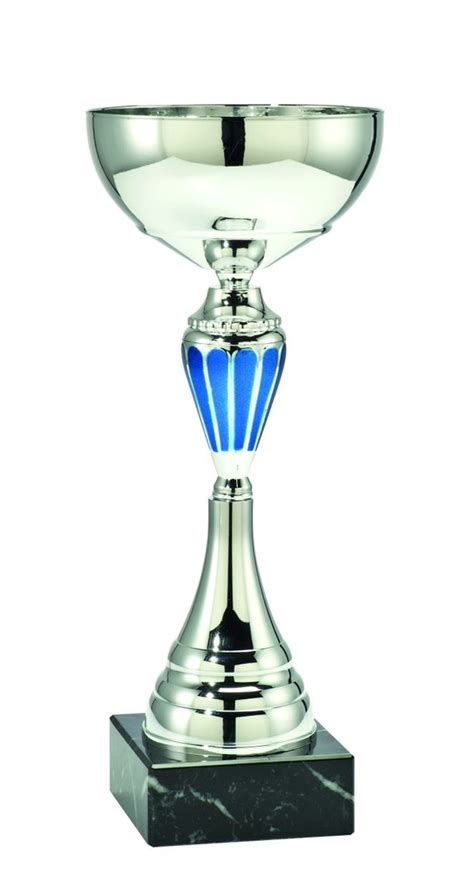 Pokal Silber Blau 279