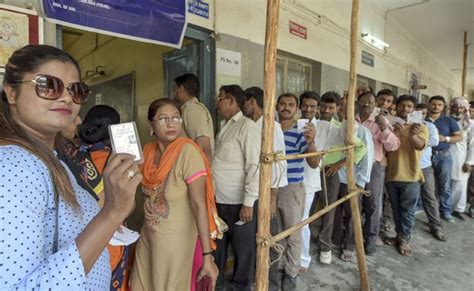 Election 2019 Voter Turnout Till 3 Pm In Delhi Remains Low At 44 90