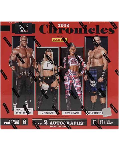 Panini Wwe Chronicles Hobby Box Diggaz Trading Cards