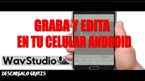 El Mejor Programa Para Grabar Audio En Android Wav Studio Youtube