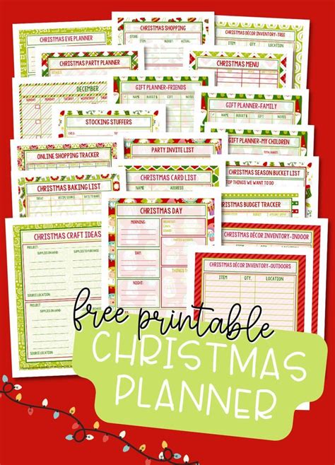 Christmas Shopping List Printable Artofit