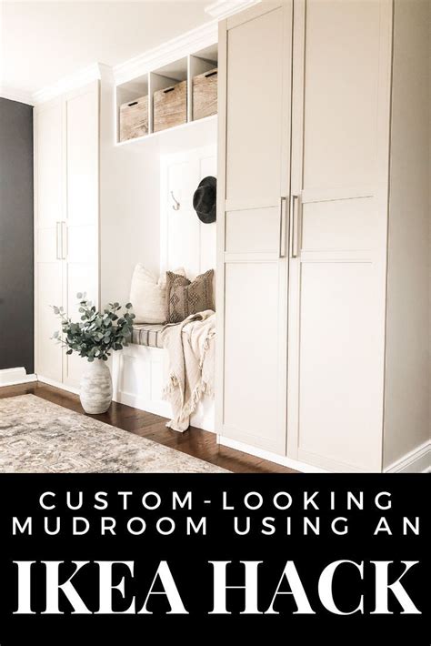 Our Diy Mudroom Built In Ikea Hack Artofit