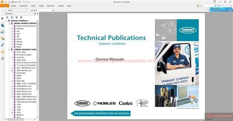 TENNANT Service Manuals Technical Publications | Auto Repair Manual ...