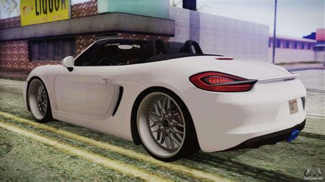 Porsche Boxster GTS 2016 For GTA San Andreas