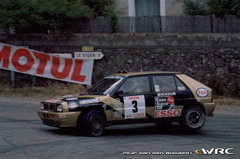 Loubet Yves Andrié Jean Marc Lancia Delta Integrale Rallye des