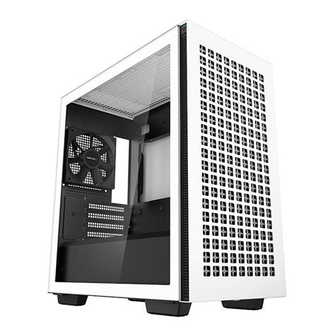 Gabinete Gamer Deepcool Ch Wh Mid Tower Lateral De Vidro