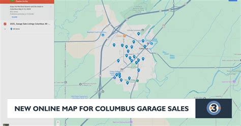 New online map for Columbus garage sales | Video | channel3000.com