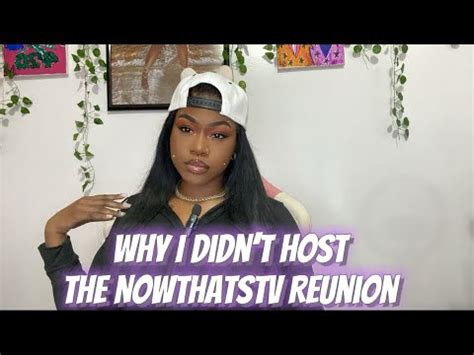 WHY I DIDNT HOST THE NOWTHATSTV REUNION - YouTube