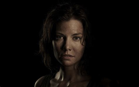 Lauren Cohen As Maggie Greene In The Walking Dead Hd Desktop Wallpaper