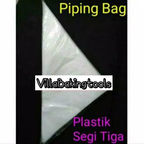 Jual PLASTIK SEGITIGA PIPING BAG ICING BAG Shopee Indonesia