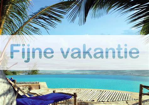 Vakantiekaart Fijne Vakantie Zee Vakantiekaarten Kaartje2go