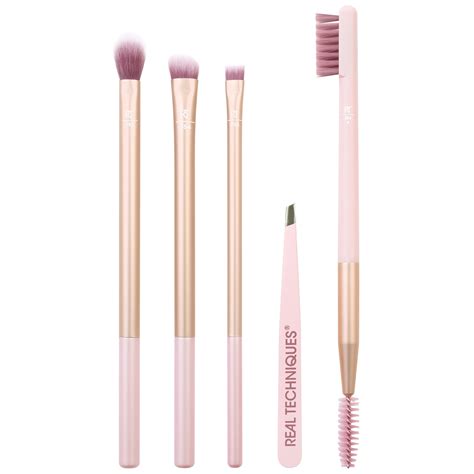 Real Techniques Naturally Beautiful Eye Makeup Brush Kit 5 Piece Set