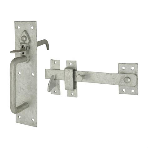 Heavy Duty Council Pattern Suffolk Thumb Latch Galvanised Ironmongerydirect Same Day Despatch