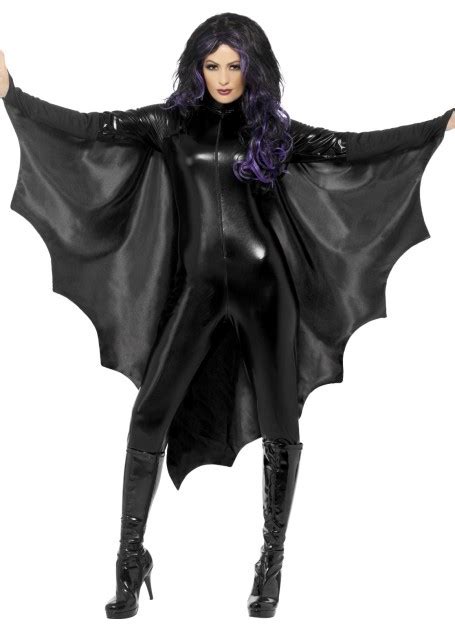 Vampire Bat Wings, Black, with High Collar – Abracadabra Fancy Dress