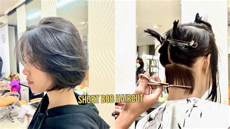 Korean Haircut Polwan Cantik Potong Rambut Bob Model Rambut Bob