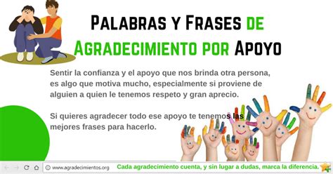 Palabras Carta De Agradecimiento Por Apoyo