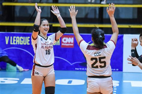 UP Repulses FEU Claims 1st Semis Berth News The V League