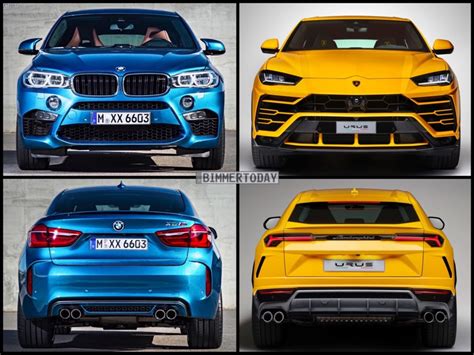 Descubrir 84 Imagen Lamborghini Urus Vs Bmw X6 Abzlocal Mx