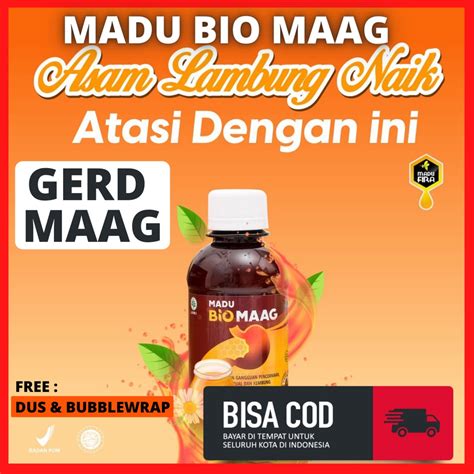 Jual Madu Biomaag Bio Maag Biomag Herbal Ahli Maag Gerd Asam