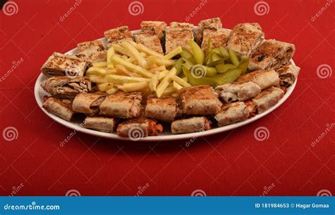 Arabic Shawarma Sandwich Turkish Doner Kebab Syrian Chicken Shawarma