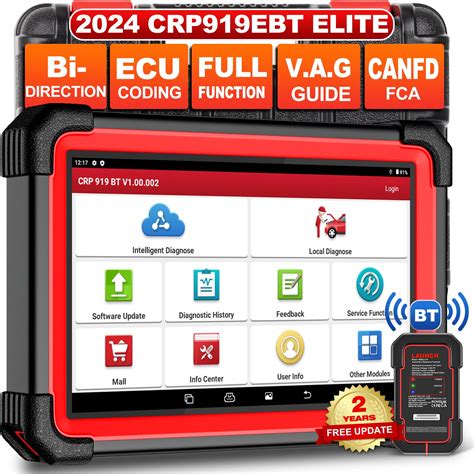 Buy LAUNCH X431 CRP919EBT Elite Wireless Bidirectional Scan Tool CANFD