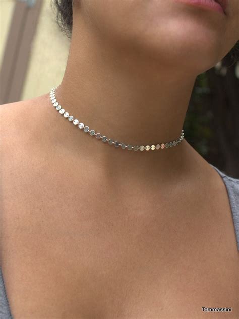 9 Fashionable And Elegant Silver Chokers With Images