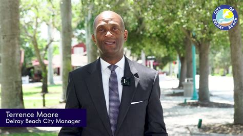 City Of Delray Beach On Twitter Join City Manager Terrence Moore As