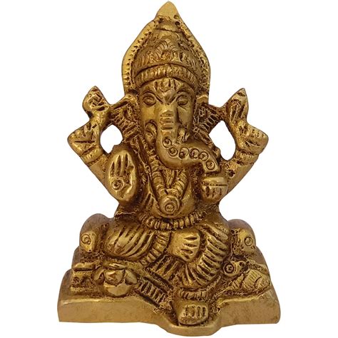 Buy Divya Mantra Ganesh Idol Home Temple Decor Mandir Room Decoration