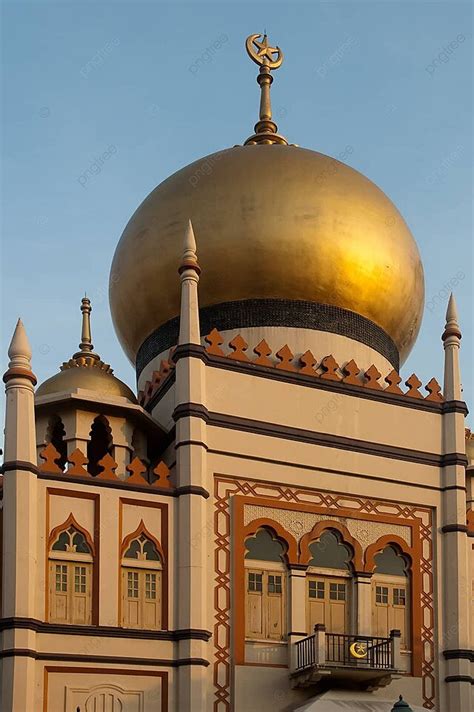 Masjid Sultan Heritage Sultan Gold Photo Background And Picture For Free Download - Pngtree