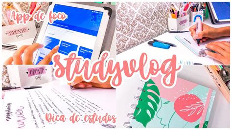 STUDYVLOG Melhor App De Foco Nos Estudos Dicas E Mais Estudante De